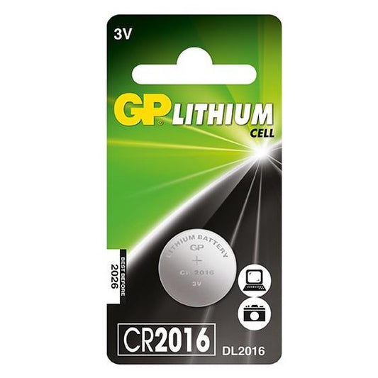 GP Button Cell - CR2016 1pk