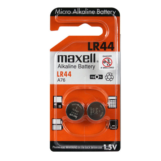 Maxell Alkaline Battery - LR44 A76 V13GA 2pk