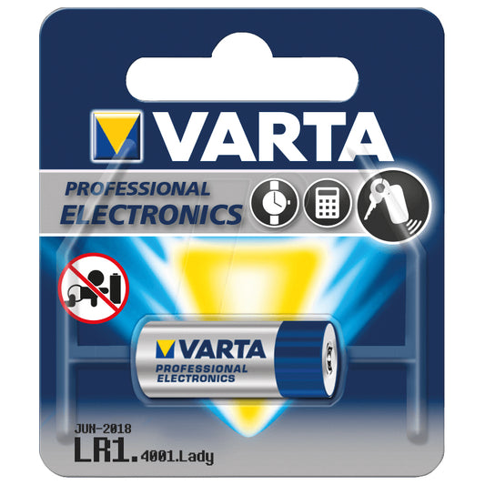 Varta Alkaline Long-life Battery - LR1 1pk