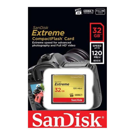 SanDisk Extreme CompactFlash Card - 32GB
