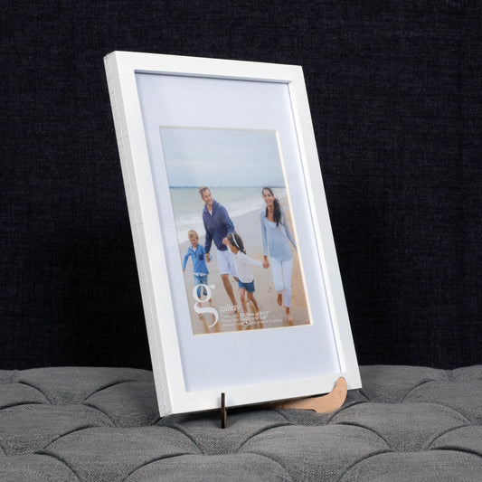 8x12 Frame with 6x8 Opening - white