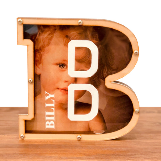 Personalised Letter Piggy Bank