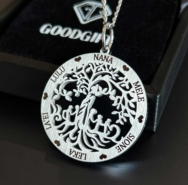 Custom Family Tree Pendant – The Photo Studio | Catch A Moment