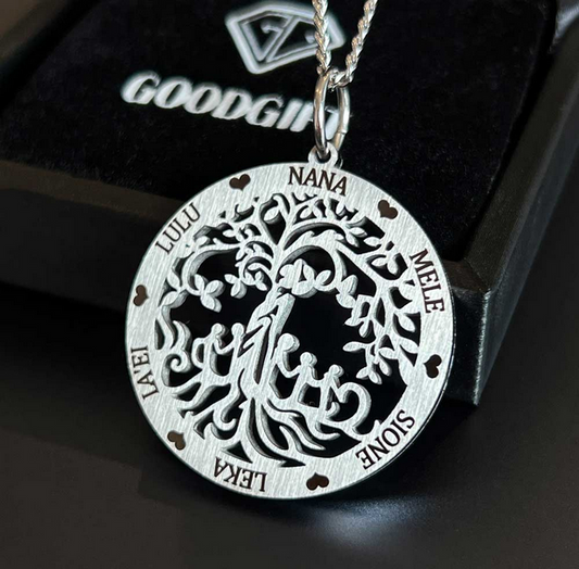 Custom Family Tree Pendant