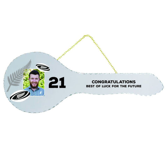 21st Celebration Key - Rugby