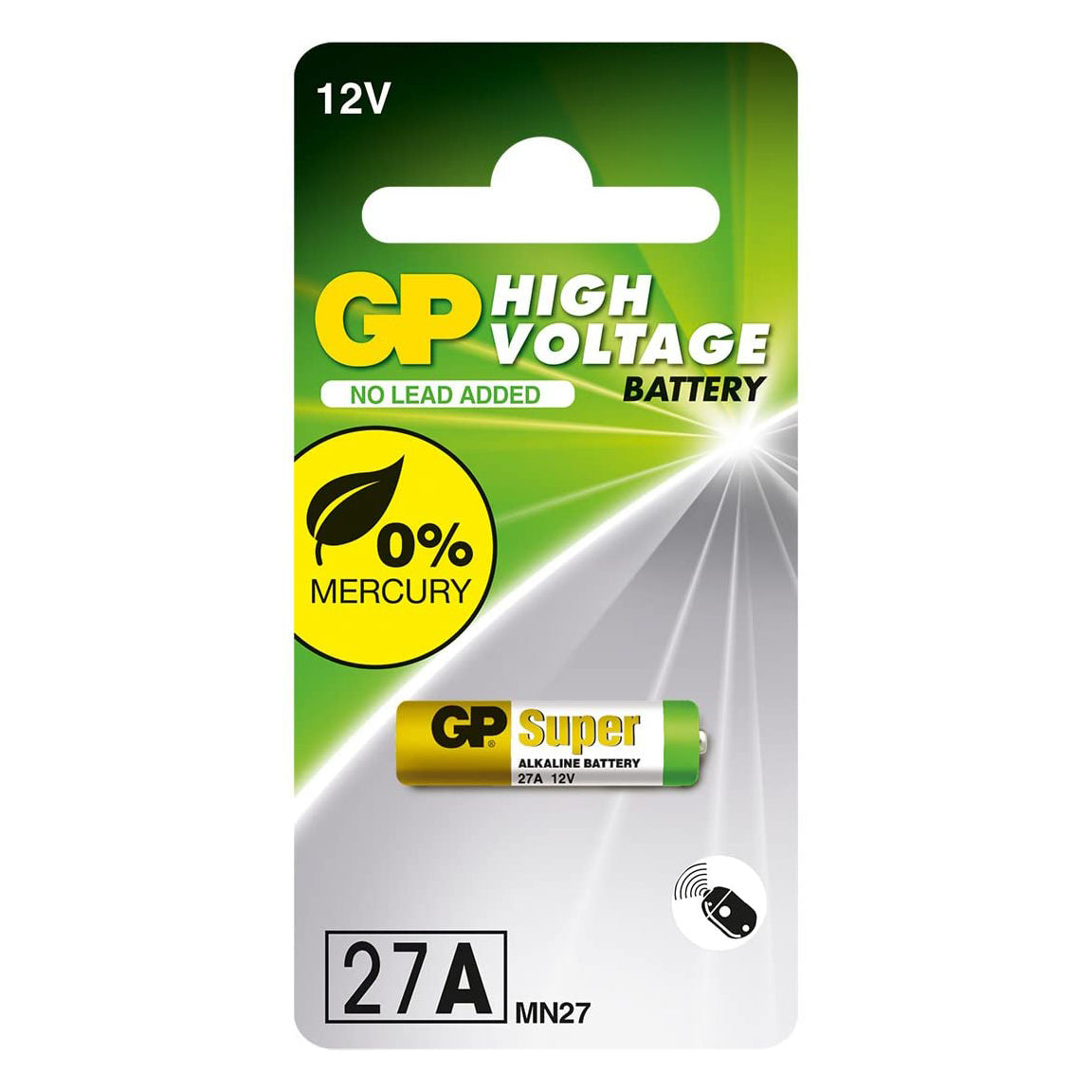 GP Alkaline HV - A27 1pk